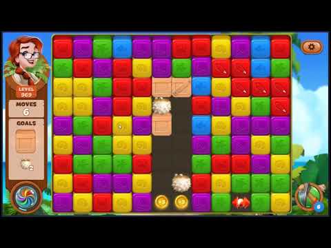 Lost Island Blast Adventure Level 969 - NO BOOSTERS 🏝️ | SKILLGAMING ✔️