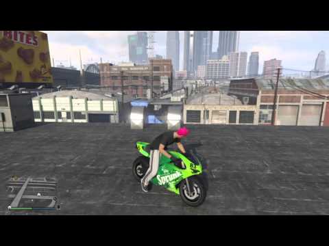 Grand Theft Auto V stunt