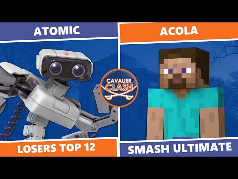 Cavalier Clash 7: Losers Top 12 - Atomic (R.O.B) Vs Acola (Steve) SSBU