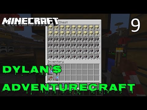 Dylan's AdventureCraft - Episode 9 | The Concrete Powder Begins [Minecraft 1.12]