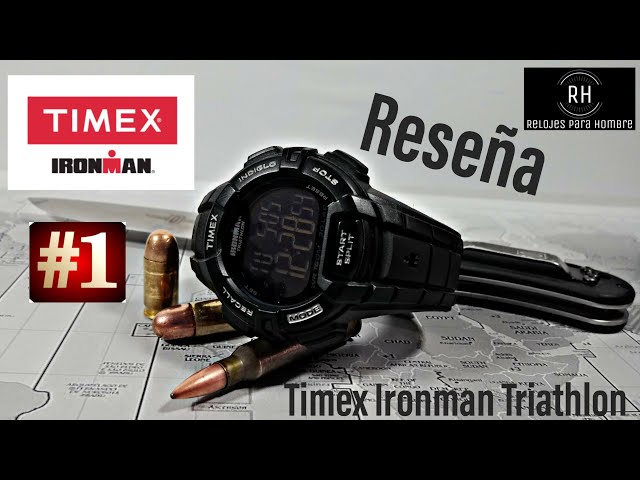 Vídeo relacionado con Timex Ironman Classic T5H591 - Orologio Digitale con cinturino in Resina nera, 38 mm