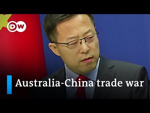 中澳貿易爭端加劇的背後是什麼？ (What’s behind the growing trade dispute between China and Australia | DW News)