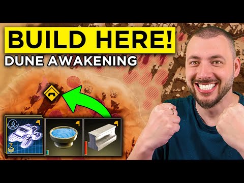 100% Best Base Spot for Easy Resources And Fast Progress! - Dune Awakening Guide
