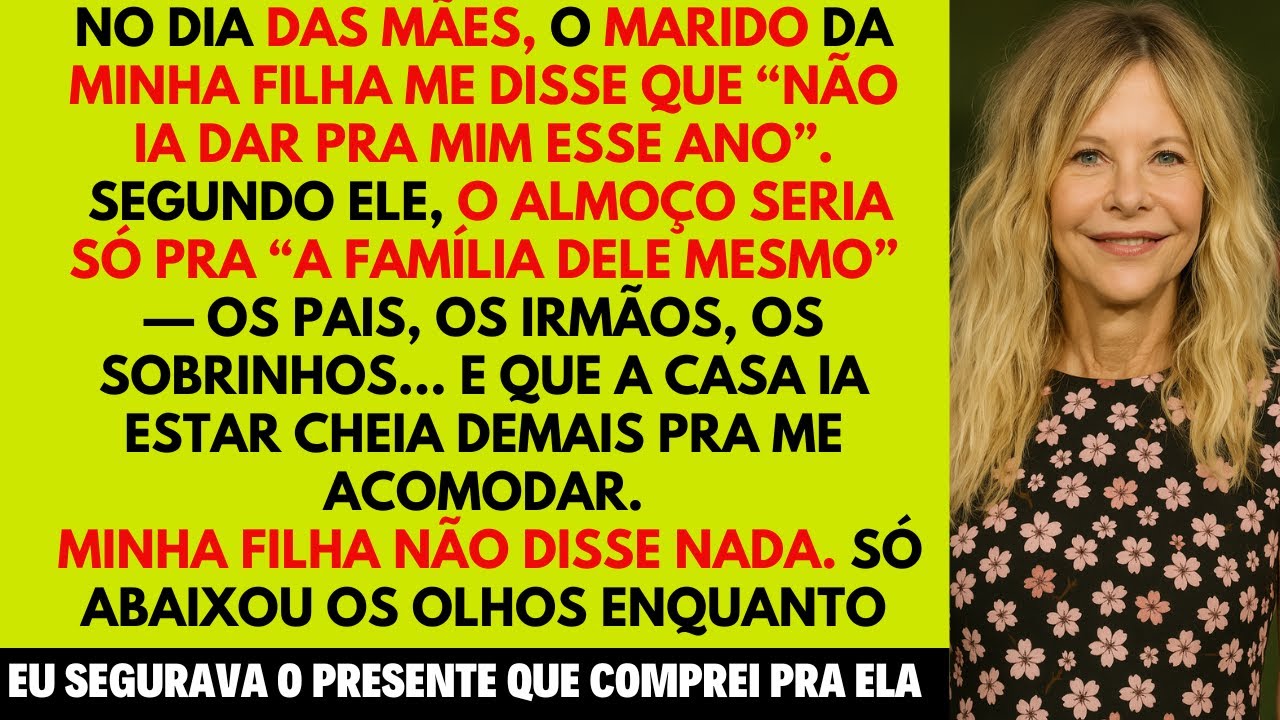 Fui excluída no Dia das Mães — 2 semanas depois, ele me pediu um favor. A resposta foi a escritura