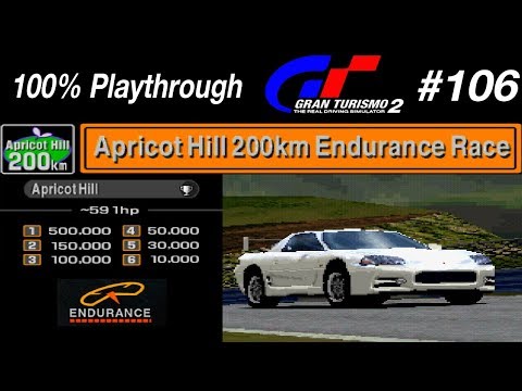 Gran Turismo 2 - #106 - Apricot Hill 200km