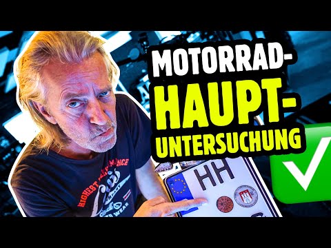 WAS PRÜFT DER TÜV? Motorrad Hauptuntersuchung!