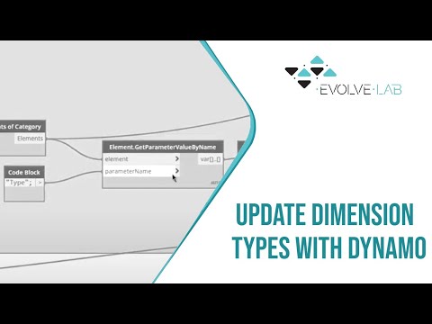 Update Revit Dimension Types With Dynamo - Way Faster Wednesday
