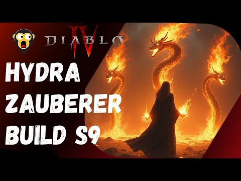 BRUTAL STARK HYDRA ZAUBERER T1-T4  BUILD SEASON 9 in Diablo 4