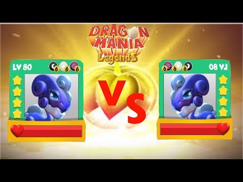 ENCHANT DRAGON BATTIE | STARUST VS STARUST LV 80 VS 80 - Dragon Mania Legends | part 778 HD