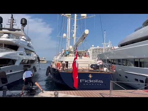 S/Y FIDELIS 56m Perini Navi • Cruising speed 12 knots • Draft  9.73 m/31’11. 