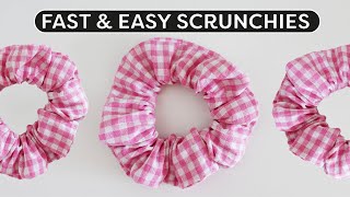 How to Sew a Scrunchie - DIY Simplest and Fastest Method To Sell