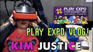 My Manchester Play Expo 2017 experience! (feat. Hyper Sentinel + Sociable Soccer) - Kim Justice