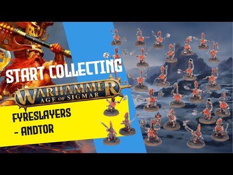 Start Collecting Warhammer Age of Sigmar: Fyreslayers - Andtor Edition