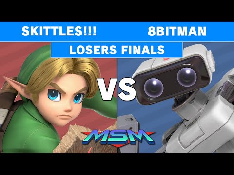 MSM Online 31 - 8BitMan (Rob) Vs. SKITTLES!!! (Villager) Losers Finals - Smash Ultimate
