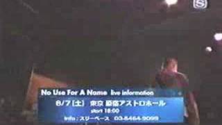 No Use For A Name - Let Me Down (Live)