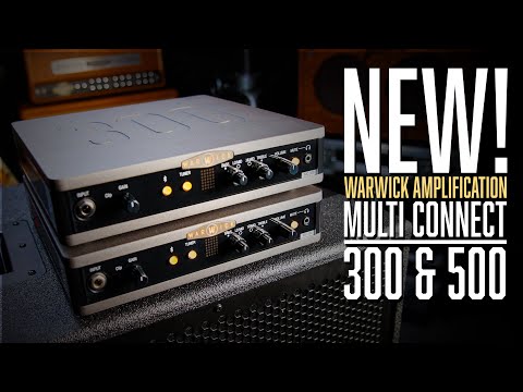 NEW! MC300 & MC500 Bass Heads by Warwick Amplification | Demo w. Lars Lehmann