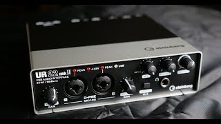 Video thumbnail for Steinberg UR22mkII - Unboxing, Installation, Configuration, and Test Project by Your Home Recording Studio