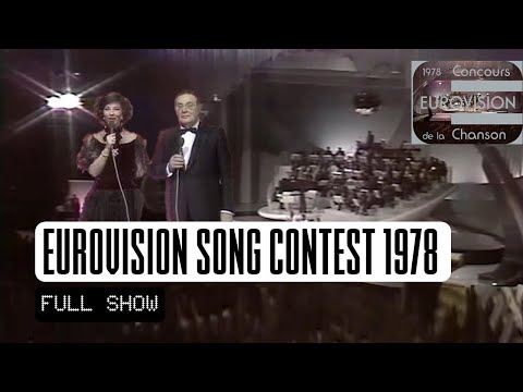EUROVISION SONG CONTEST 1978 FULL SHOW - NEW GRAPHICS