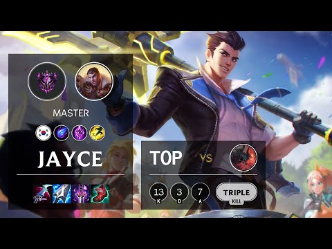 Jayce Top vs Aatrox - KR Master Patch 11.12