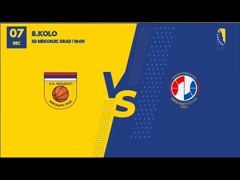 KK Mladost vs HKK Zrinjski 1992 | 8. kolo | MAXBET LIGA | KSBIH | 2025/2026