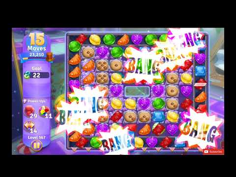 Wonka's World of Candy Level 567 NO BOOSTERS - A S GAMING ✔
