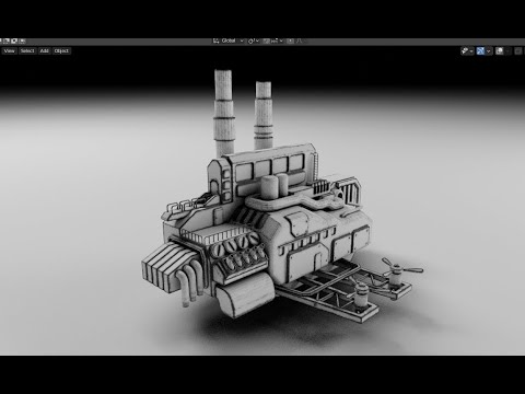 Flying Ship Speed Modeling - Grid Modeler (blender addon)