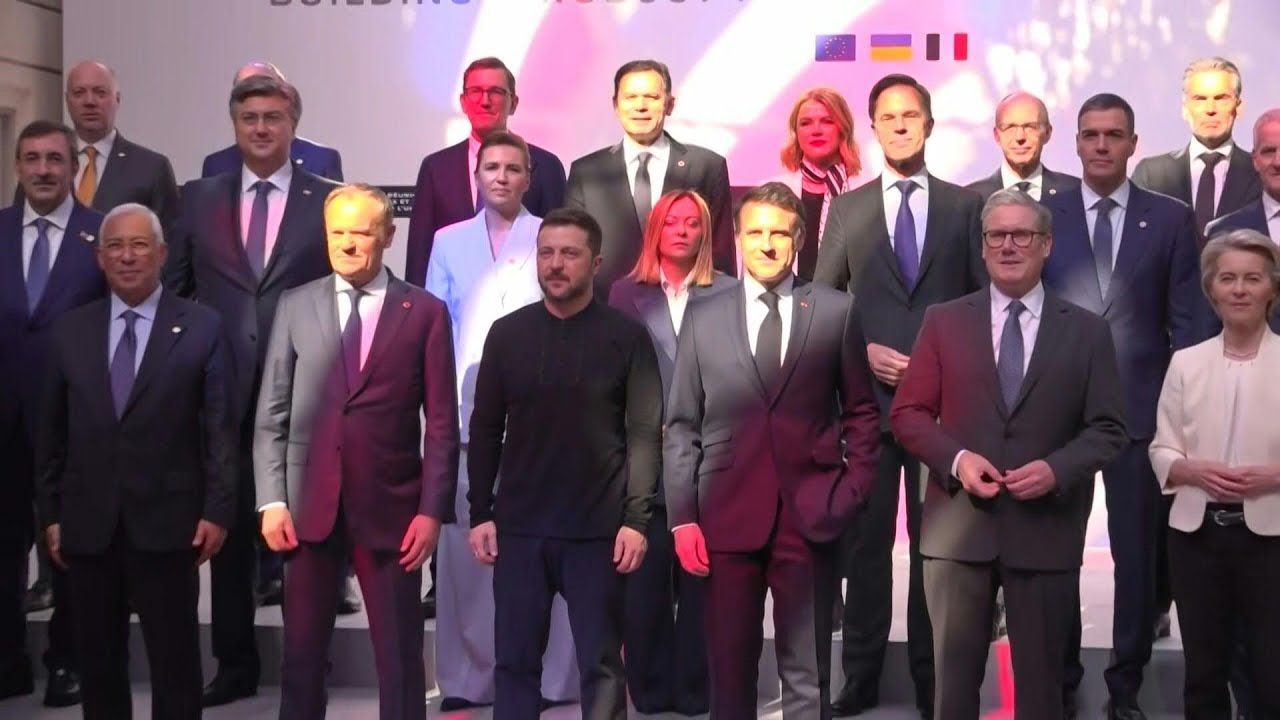 Ukraine security summit in Paris: Family photo | AFP