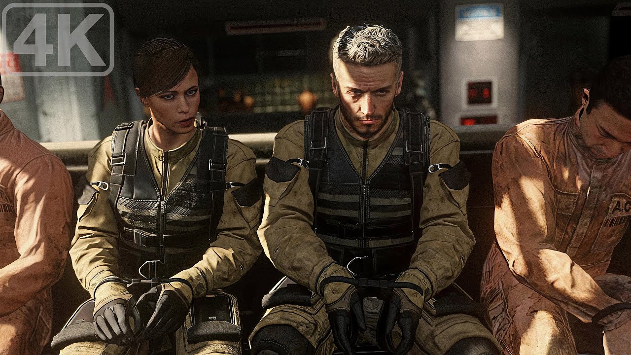 Escaping Atlas Prison Camp - Advanced Warfare - 4K