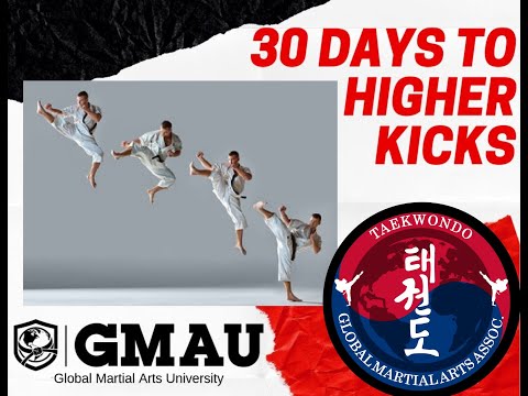 30 Days To Higher Kicks - Full Stretching and Exercise Routine (Taekwondo) thumbnail