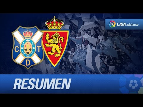 Resumen de CD Tenerife (1-1) Real Zaragoza