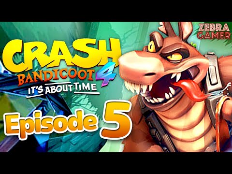 Crash Bandicoot 4: It's About Time Gameplay Walkthrough Part 5 - Mosquito Marsh! Dingodile!