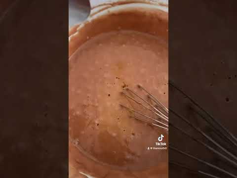 Cake au chocolat volcan !