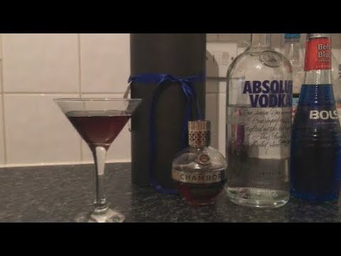 The Absolut Black Martini