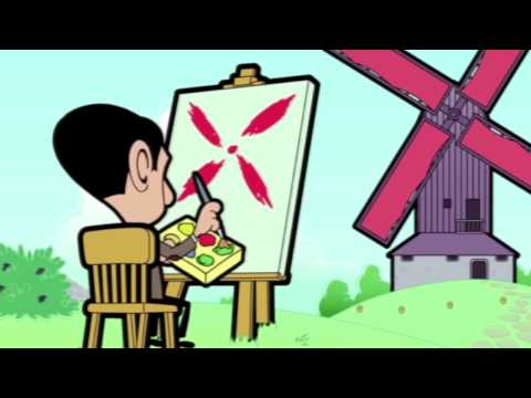 Mr Bean – Painting the countryside