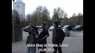 preview picture of video 'Jackie Chan in Jelgava.Latvia. Джеки Чан в Елгаве. 04.05.2012..mpg'
