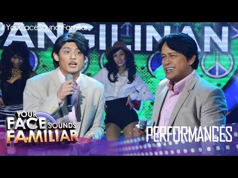 Your Face Sounds Familiar: Michael Pangilinan as Marco Sison - "Si Aida, o si Lorna o si Fe"