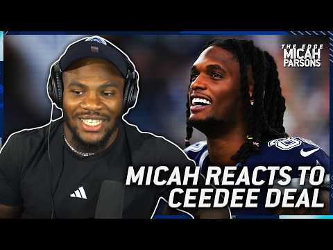 Micah Parsons Reacts to CeeDee Lamb's $136M Deal, Tyreek Hill vs. Noah Lyles Race | The Edge, S2 E1