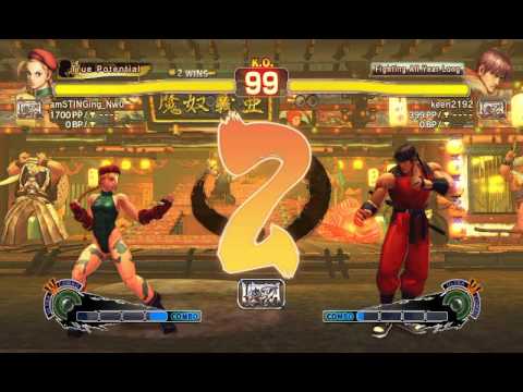 Ultra Street Fighter IV battle: Cammy vs Guy