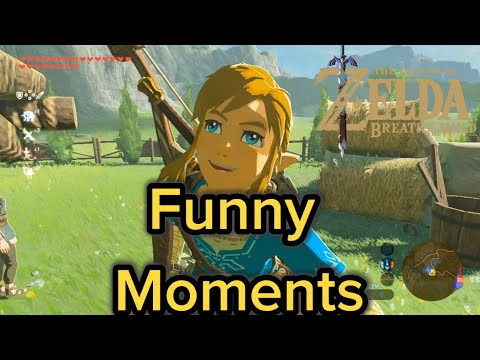 Hilarious Zelda Breath of the Wild Moments!