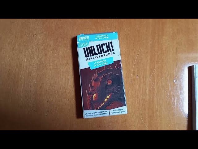 Vídeo relacionado con Asmodee | Unlock! Miniaventuras La mazmorra de Doo-Arann | Juego de Mesa de Escape Room para Adultos y Familias | A Partir de 10 Años | De 1 a 6 Jugadores | 30-45 Minutos por Partida | Español
