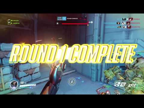 Overwatch- Kings Row Close Call. Intense Match