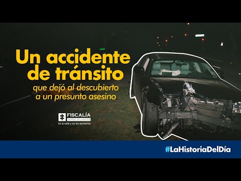 Un accidente de tránsito que dejó al descubierto a un presunto asesino