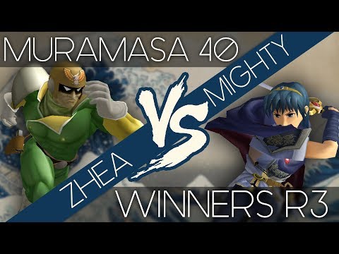Muramasa 40 - Zhea (Falcon) vs Mighty (Marth) - WR3
