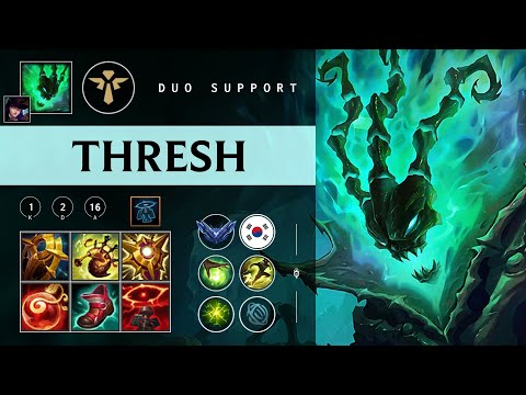 Thresh Support vs Braum - KR Diamond Patch 26.02