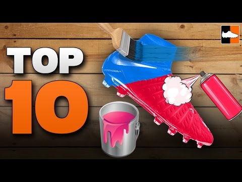 Top 10 Custom Football Boots! Best Soccer Cleat Customisations Video