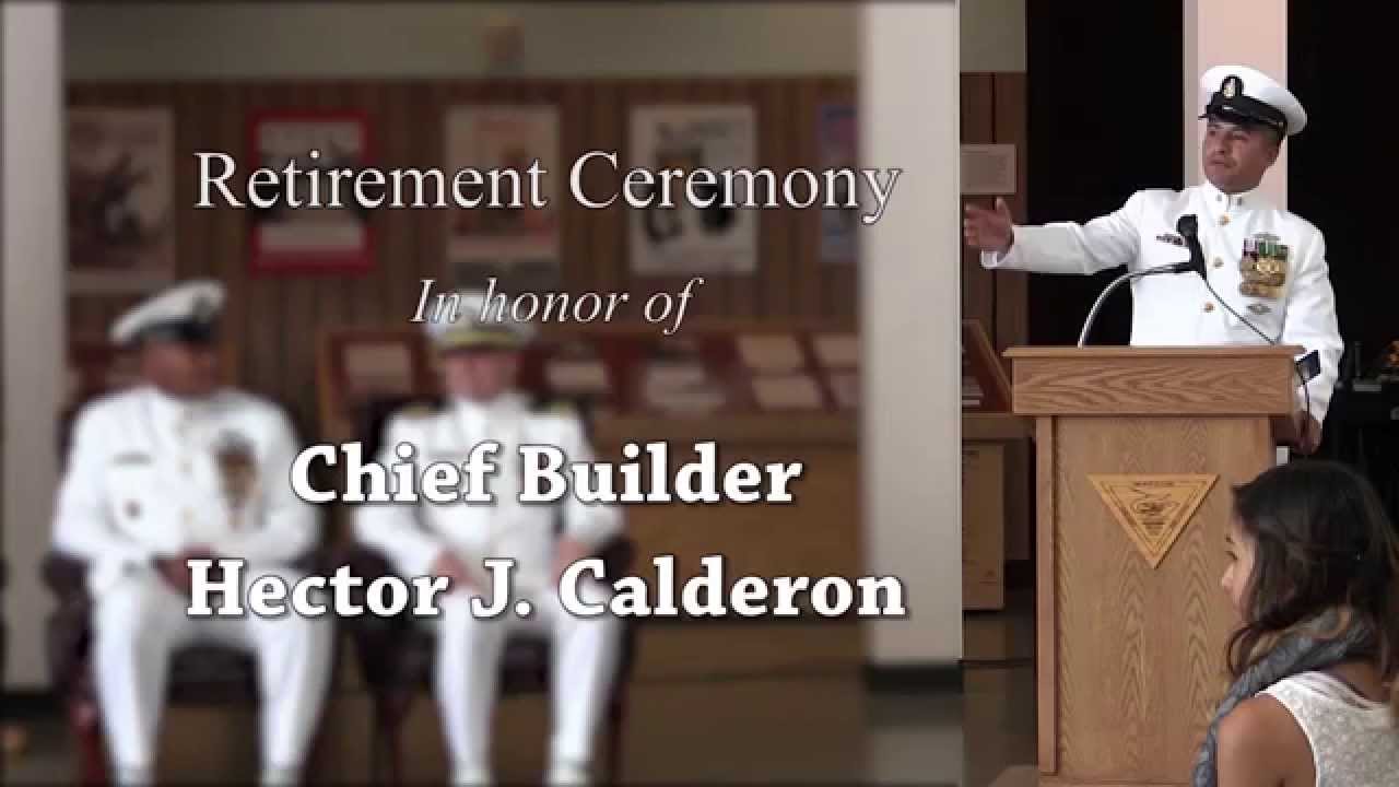 Military Retirement Ceremony