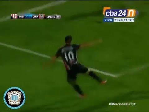 Gol de @Nico_Oroz para el 1 a 0 #Chacarita ante #Instituto
