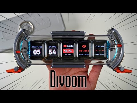 Đồng hồ Divoom Times Gate | Đồng hồ thông minh Pixel art