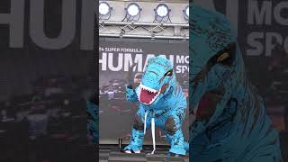 2024 SUPER FORMULA Rd.6/7 FUJI RQ10/E 笠原美香 スーパーティラノサウルスレースPR 日曜日レースクイーンステージ 4K