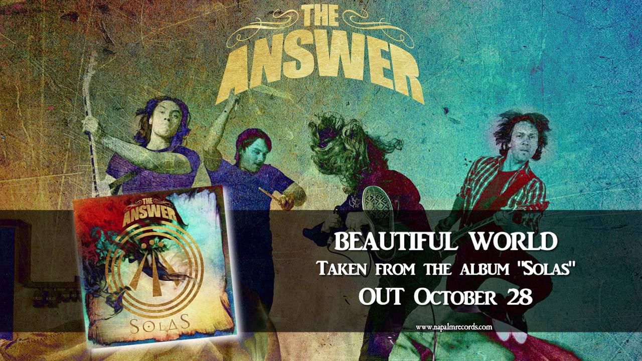 THE ANSWER - Beautiful World (Official Audio) | Napalm Records - YouTube